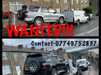 2005 (n) - wanted any toyota hilux surf!!!! top prices paid!!!!