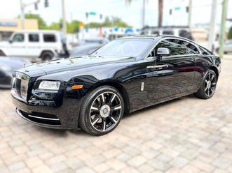 used 2016 rolls-royce wraith 2dr coupe