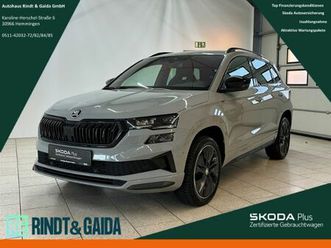 skoda karoq 1.5 tsi dsg sportline 360°kam navi acc mat