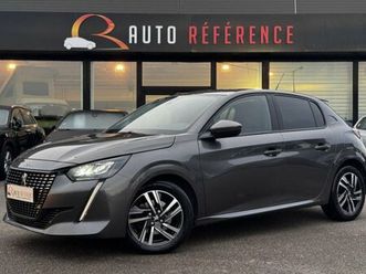 peugeot 208 1.2 100 ch allure 1ere main camera recul carplay