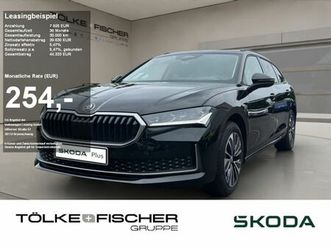 skoda superb combi navi pano acc ahk matrix-led