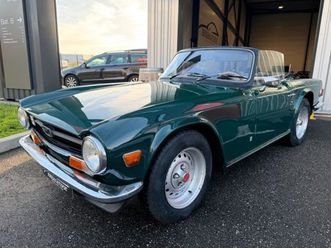 triumph tr3 tr tr6 2.5l 104ch bvm4 cabriolet 2 places carte grise française de collection echappement sport garantie 6 mois