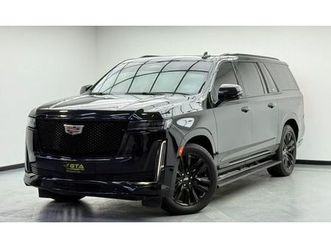 2022 cadillac escalade esv platinum, oct/2026 cadillac warranty, oct/2027 cadillac service contract, cadillac full service hi