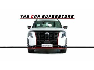 nissan patrol nismo-2026-brand new-under dealer warranty-full option-black and white available