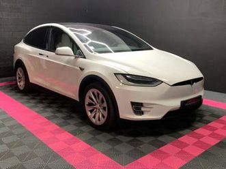 tesla model x 60d 525 ch awd - 7 places - recharge à vie