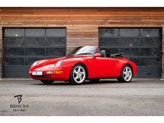 porsche 993 c2 cabriolet 272ps | porsche scheckheft