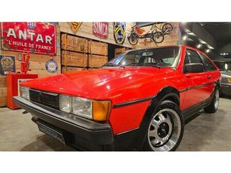 1986 volkswagen scirocco rouge manuel, 5 vitesses conduit...