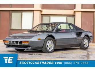 1986 ferrari mondial convertible