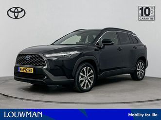 toyota corolla cross - 2.0 high power hybrid first edition | parkeersensoren v+a | stoelverwarming | bekleding le