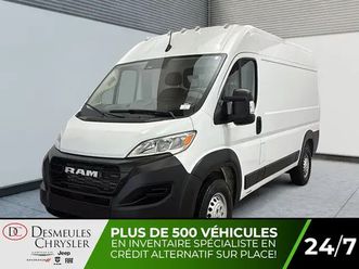 2024 ram promaster cargo van high roof 136 wb carplay cam recul