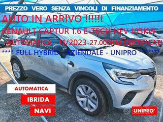 renault captur full hybrid e-tech 145 cv*no vincol