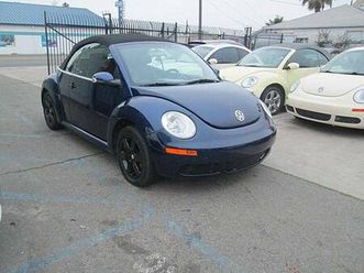 2006 volkswagen new beetle convertible 2.5 2dr convertible w/automatic