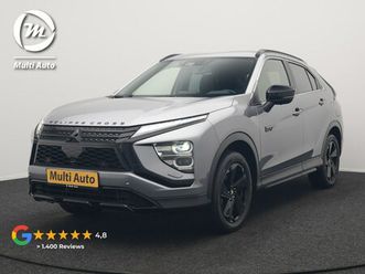 mitsubishi eclipse cross - 2.4 black edition plug in hybrid 188pk dealer o.h. phev | 360 camera | adaptive cruise | a