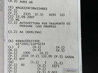 a6 iii 2004 berlina 2.7 v6 tdi quattro tiptronic