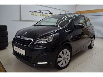 peugeot 108 top active faltdach ~led~klima~mfl
