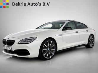 bmw 6-serie gran coupé - 313pk 640d xdrive euro6 high executive performance / airco-ecc / navi / schuif-panorama da