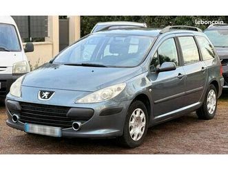 peugeot 307 break phase 2 1.6 hdi 90ch finition xr clim auto/régulateur...