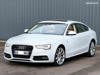 audi a5 sportback 2.0 tdi 190ch s line quattro s tronic 7