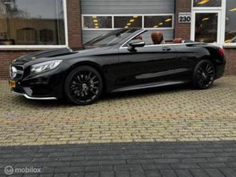 mercedes s klasse cabrio 500 aut led/night.v/bur.m/cam/nav — mercedes-benz — marktplaats