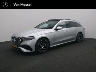 mercedes-benz e-klasse estate 300 e amg line / panaroma-dak / stoelventilatie / superscreen / 360graden-camera / memory-stoelen /