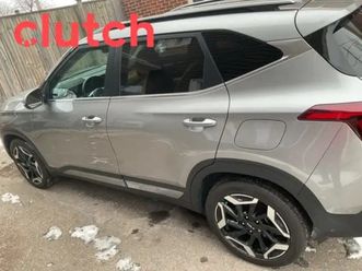 2024 kia seltos sx turbo w/black interior