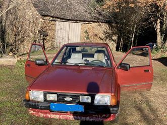 ford escort mk3 1.6 diesel 1984