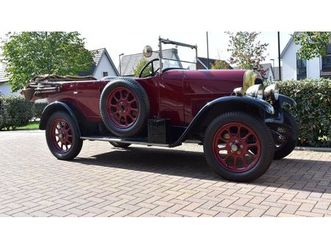 1925 fiat 501 rouge foncé manuel, 4 vitesses conduite à d...