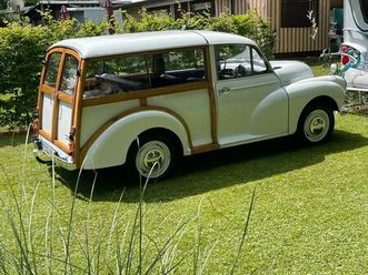 morris minor traveller m. ahk „einmalig“. h-kennz.
