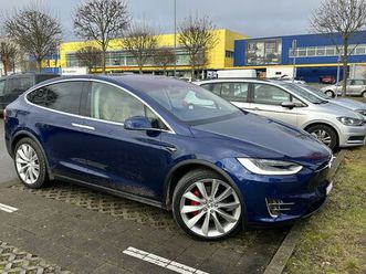 tesla x p100d 26.000km lifetime free supercharging