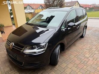 vw sharan 2.0 tdi 110kw 7míst navi parkpilot webas