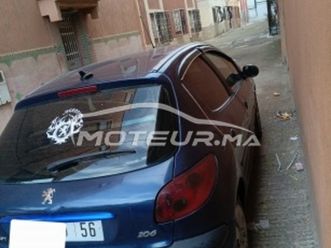 peugeot 206 2004 2004 essence 482088 occasion à casablanca maroc