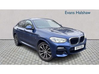 bmw x4 xdrive30d m sport 5dr step auto