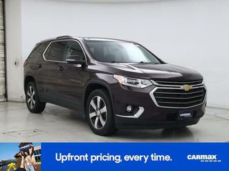 used 2018 chevrolet traverse lt