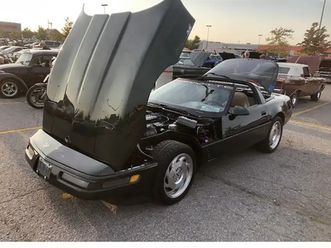 car 1995 classic corvette polo green show condition