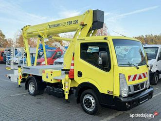 nissan cabstar podnośnik koszowy 22m ruthmann tbr 220 zwyżka wumag gsr 14m… widelki - sprzedajemy.pl