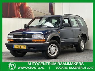 chevrolet blazer - usa 4.3 wagon e lpg/g3 leer airco stoelverwarming trekhaak zeer mooi
