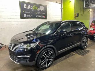 2018 lincoln mkc awd reserve