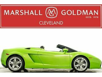 2006 lamborghini gallardo spyder