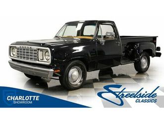 1977 dodge d100 adventurer stepside se