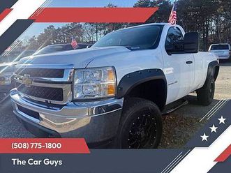 2013 chevrolet silverado 3500hd work truck 4x4 2dr regular cab lb srw