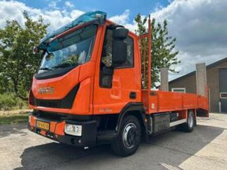 iveco eurocargo 80 -160l / euro 6 / 7.5t / winch / alu ramps — vrachtwagens — marktplaats