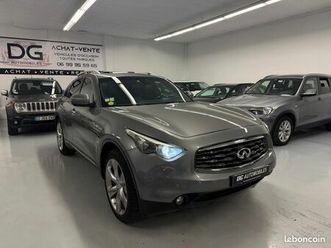 infiniti fx 30d 238 ch s prenium / attelage / coffre electrique /camera 360/ toit ouvrant / cuir / son audio bose/xenon/siege chauffand climatise