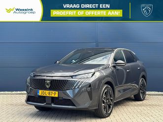 peugeot 3008 1.2 hybrid 136pk e-dcs6 gt | schuifdak | pixel led | alcantara executive interior | 360 camera | navigatie