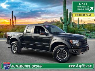 used 2010 ford f-150 svt raptor supercab