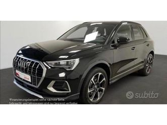 audi q3 45 tfsi 230cv s tronic s line navi pelle