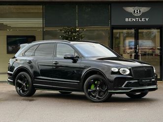 4.0 v8 s black edition suv 5dr petrol auto 4wd euro 6 (start/stop) (550 ps)