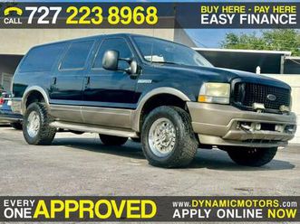 2004 ford excursion eddie bauer sport utility 4d call or text today!