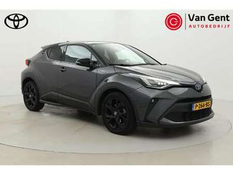 toyota c-hr 1.8 hybrid style luxury | leder | navigatie | dodehoek detectie | jbl | stoelverwarming | apple carplay / android auto | full led | parkeersensoren 