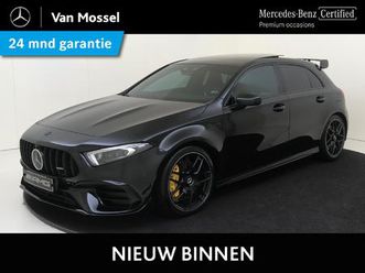mercedes-benz a-klasse amg 45 s 4matic+ / panaroma-dak / stoelverwarming / stoelventilatie / 360graden-camera / headup-display /