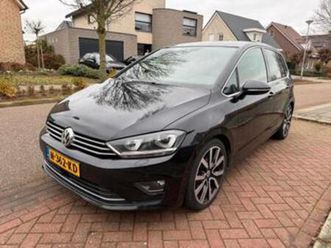 volkswagen golf sportsvan 1.4 tsi 110kw dsg 2017 zwart — volkswagen — marktplaats